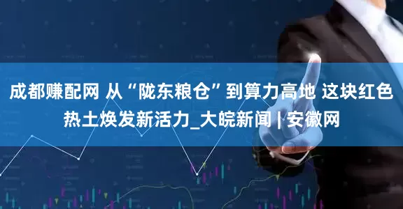 成都赚配网 从“陇东粮仓”到算力高地 这块红色热土焕发新活力_大皖新闻 | 安徽网